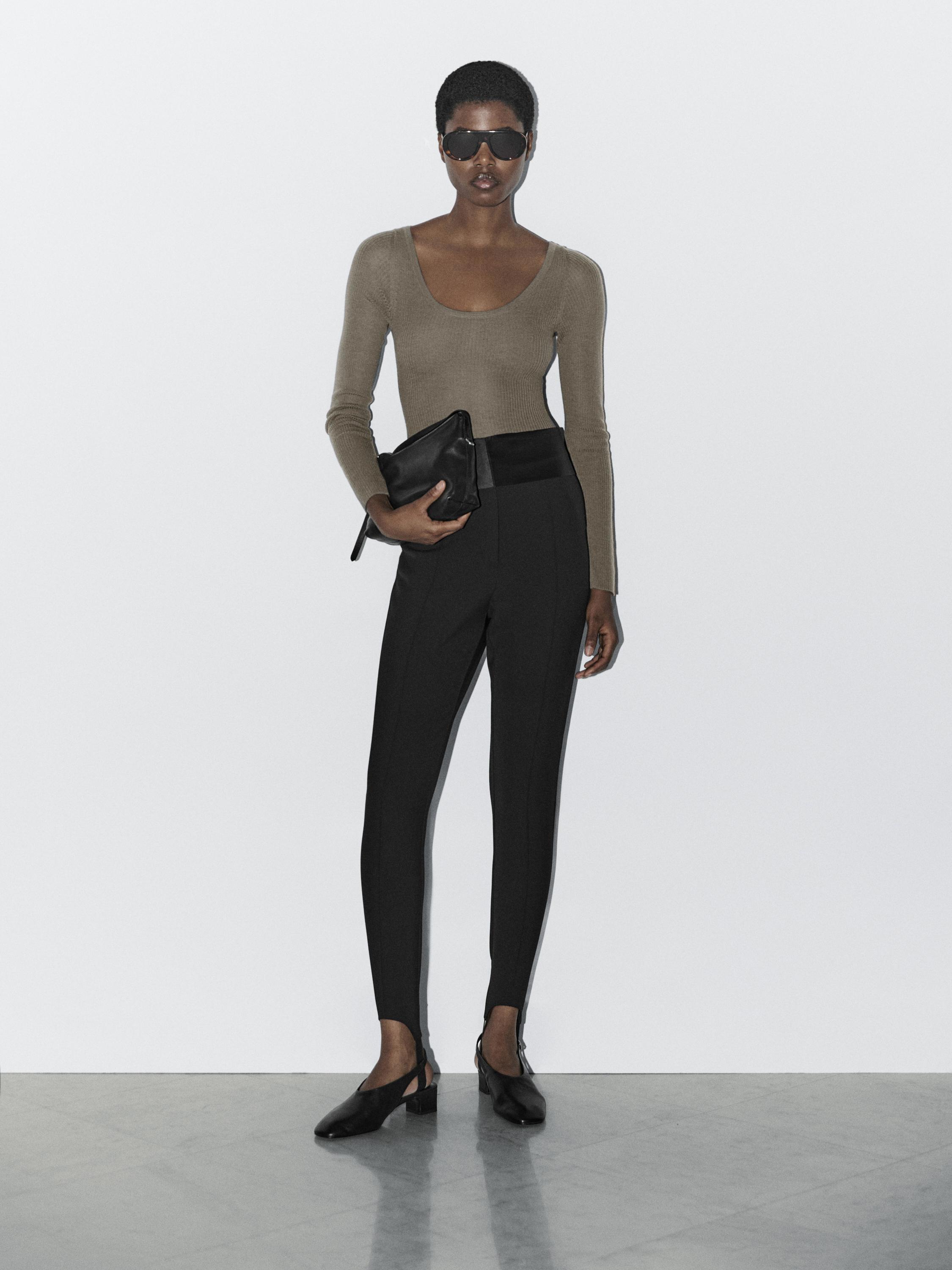 Semi-sheer wool bodysuit - STUDIO