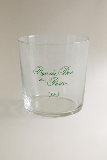 VERRE EN VERRE RECYCLABLE RUE DU BAC - 990 de Zara - Image 2