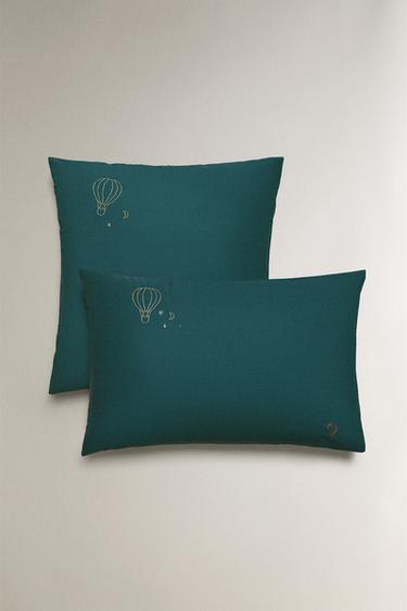 CHILDREN'S BALLOON PILLOWCASE - Navy blue by Zara - Image 0