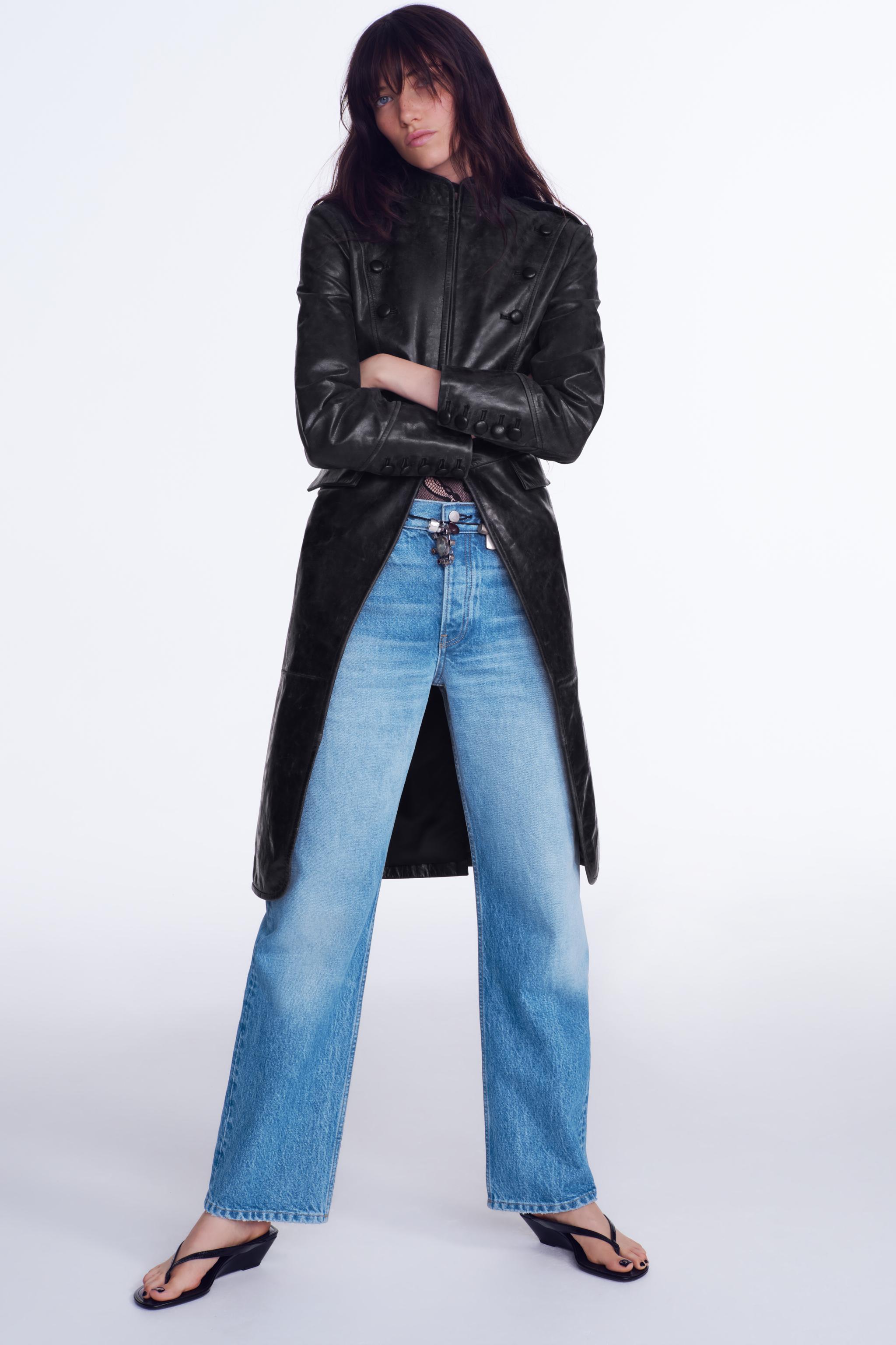 100% LEATHER ZW COLLECTION JACKET