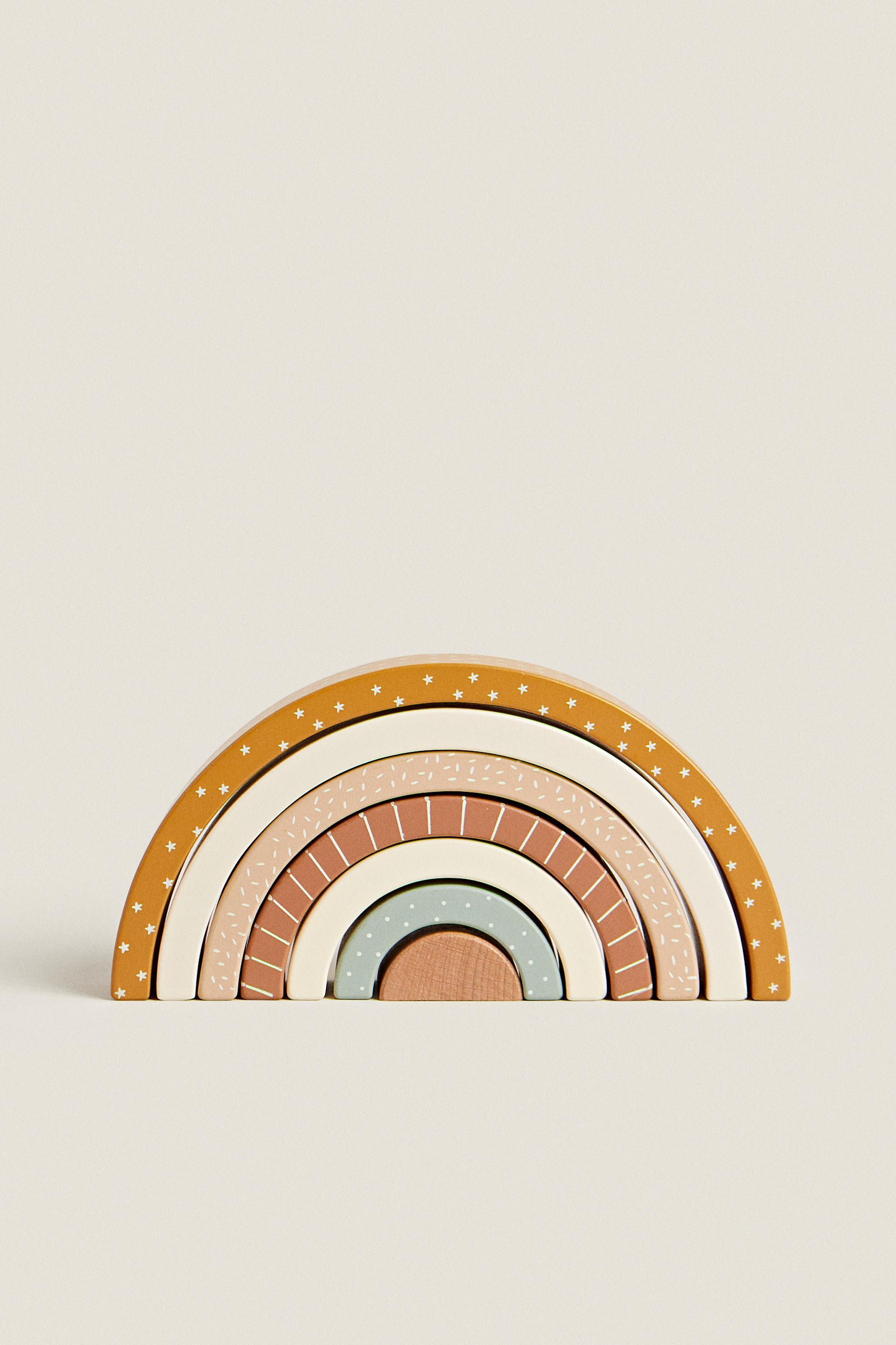 Zara KIDS' RAINBOW BLOCK TOY