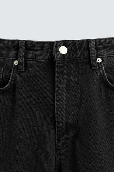 JEAN FUSELÉ LARGE - Noir de Zara - Image 8