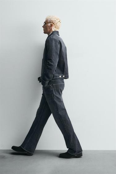 FLARE FIT JEANS LIMITED EDITION - Blue by Zara - Image 5