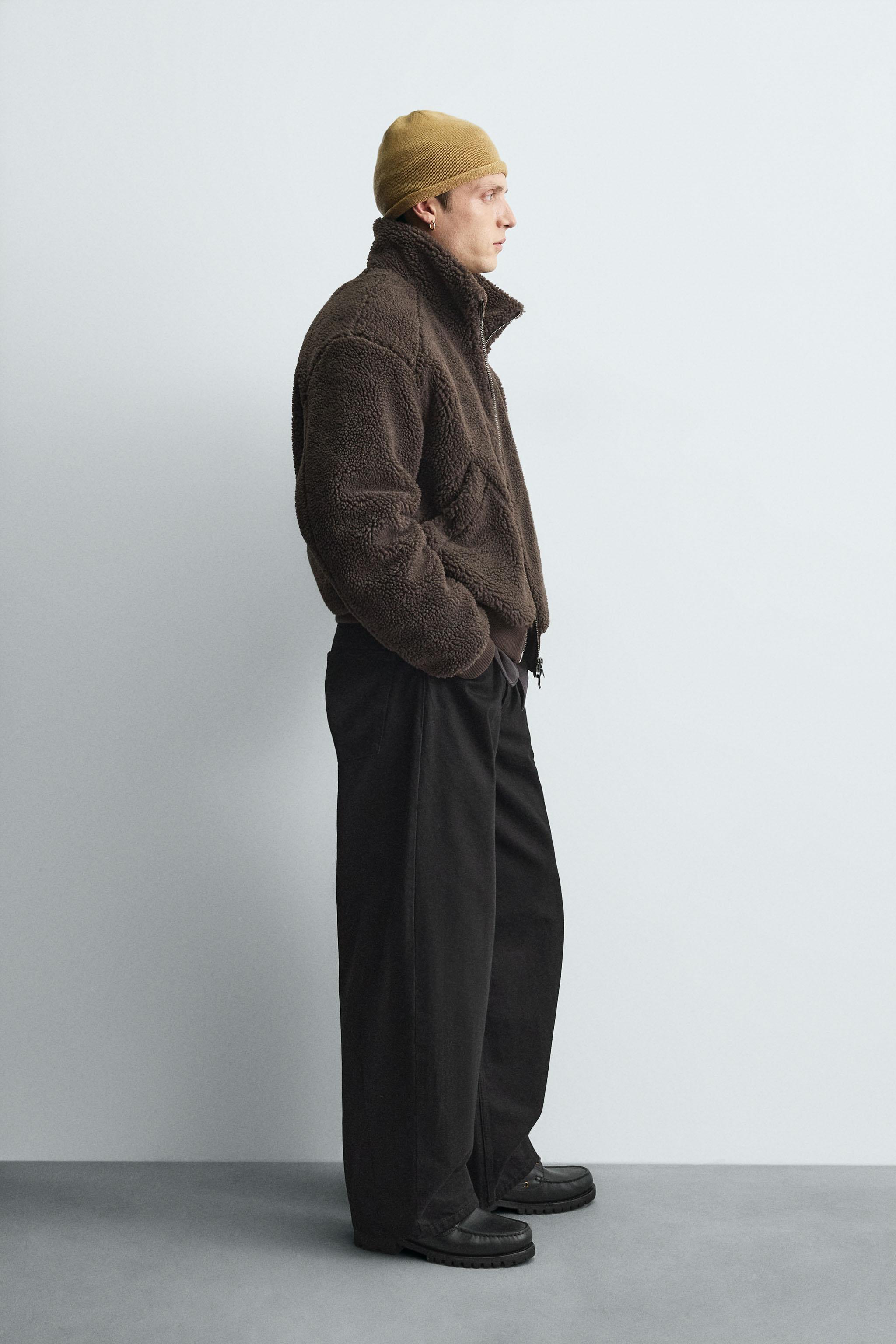 FAUX SHEARLING JACKET