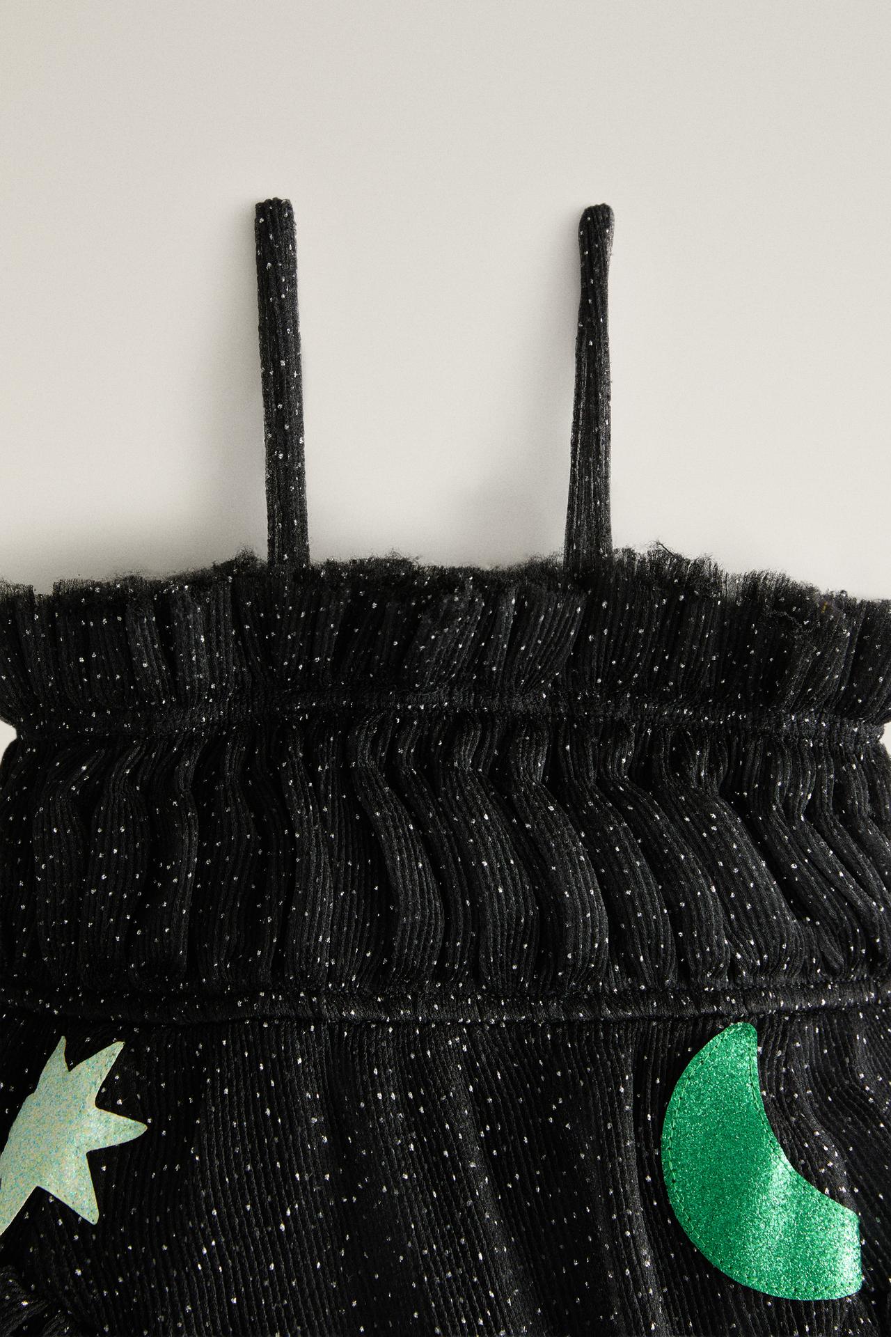 KIDS WITCH COSTUME — Black