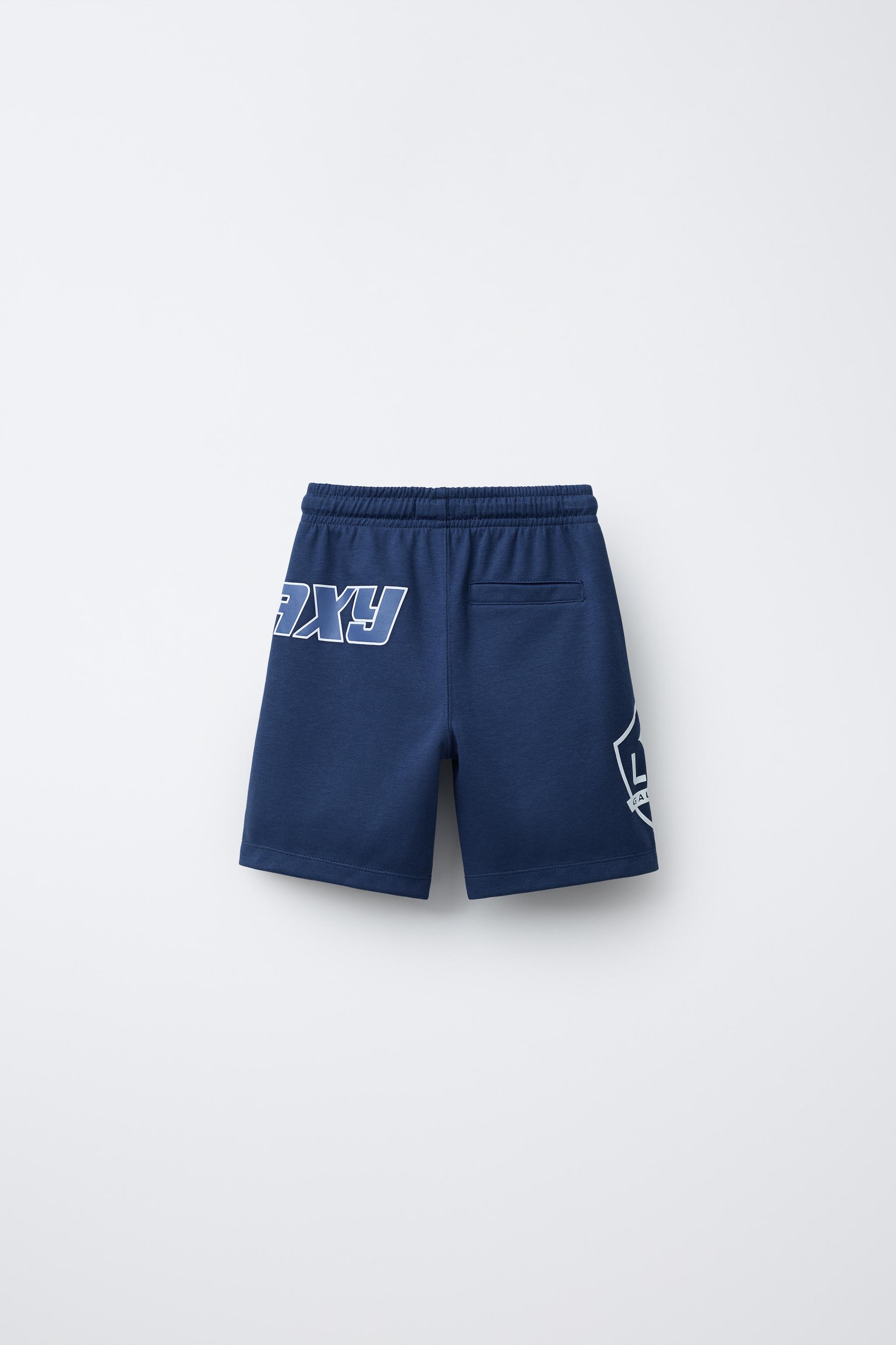 BERMUDA STRAIGHT FELPA LOS ANGELES GALAXY MLS © - ネイビー