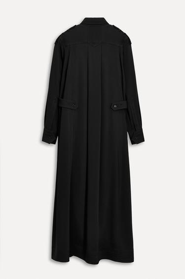 BELTED SHIRT DRESS 50TH ANNIVERSARY - Black by Zara - Image 3