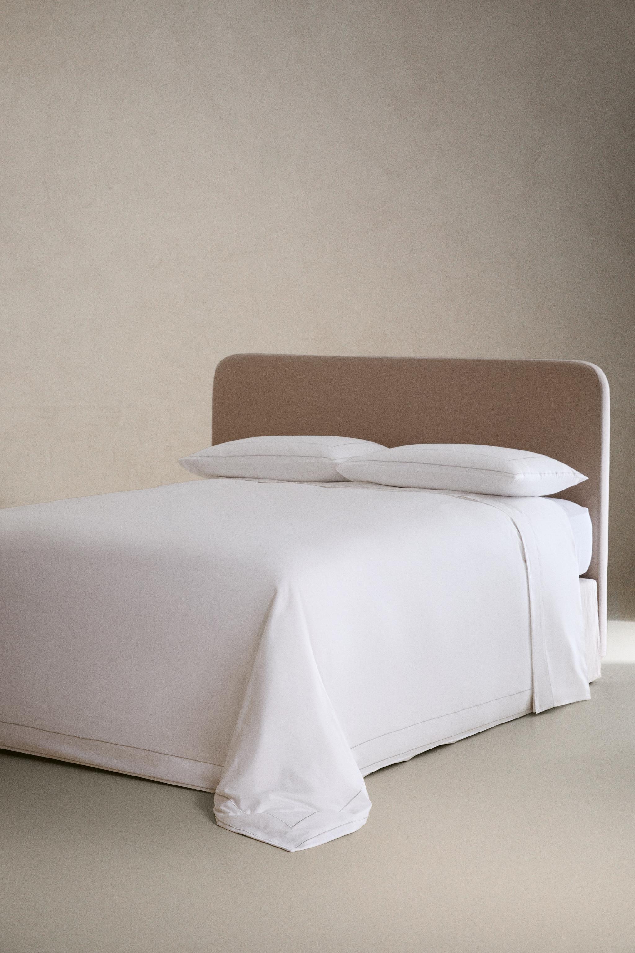 DRAP DE DESSUS SATIN FESTON
