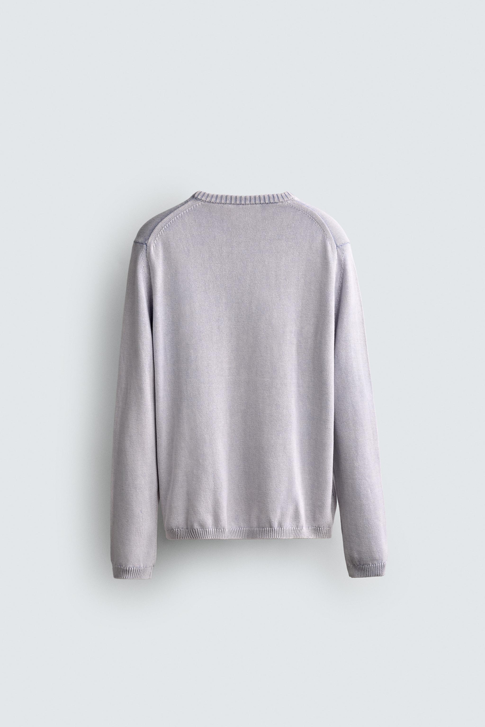 PULL EN COTON À COUPE DÉCONTRACTÉE