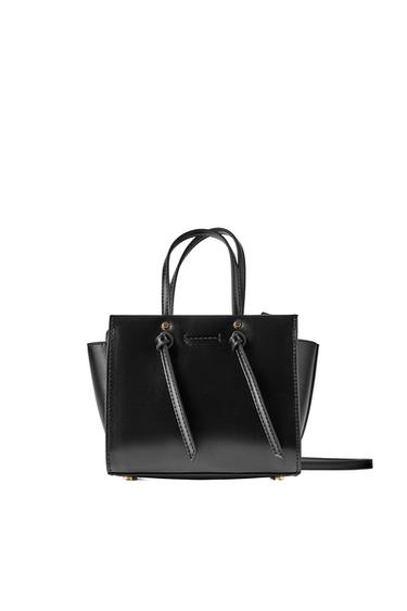 KNOTTED MINI CITY BAG