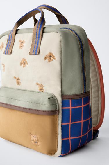 PUPPY BACKPACK - Camel Brown by Zara - Image 2