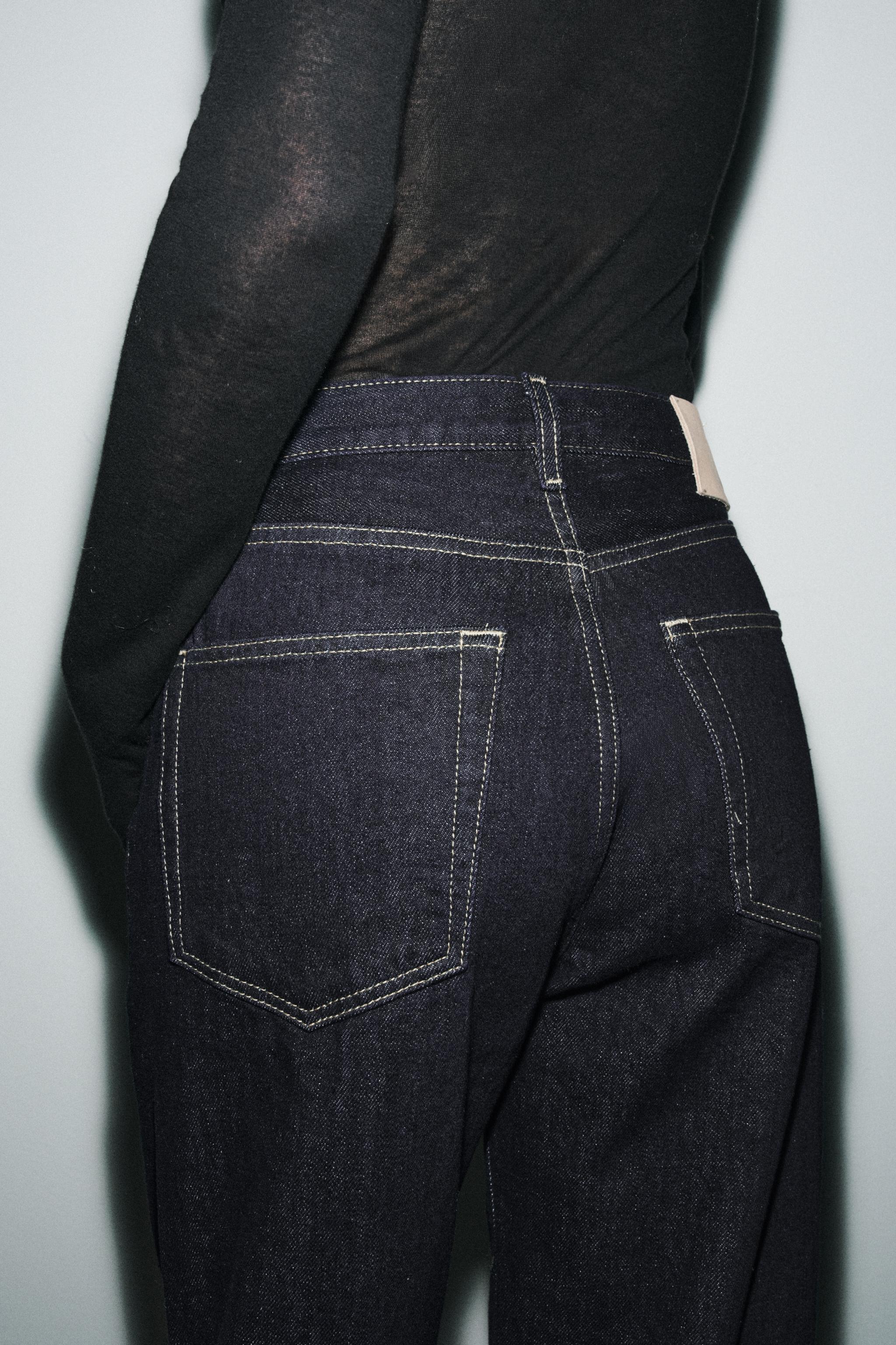 ZW COLLECTION MID-RISE BAGGY JEANS
