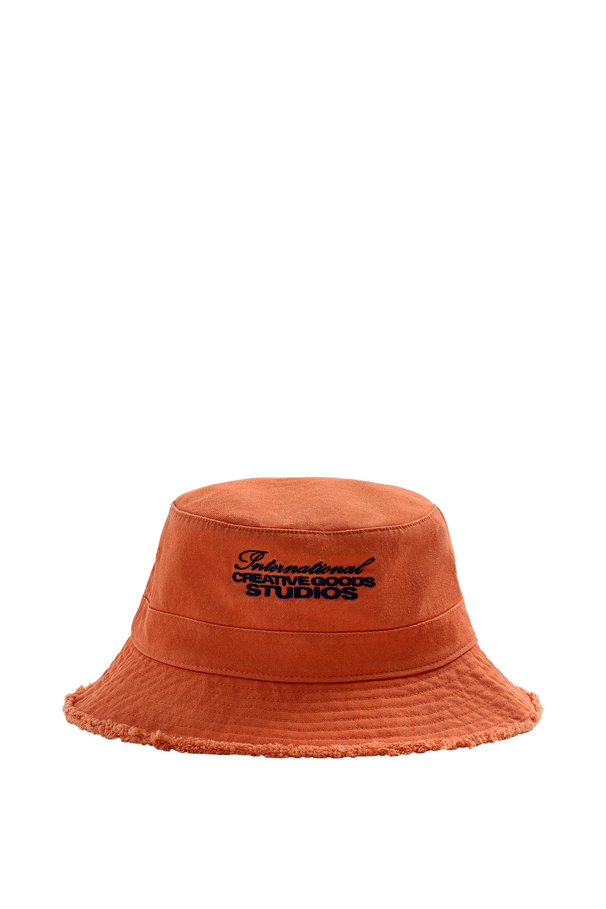 COTTON BUCKET HAT - Orange | ZARA Spain display picture 3