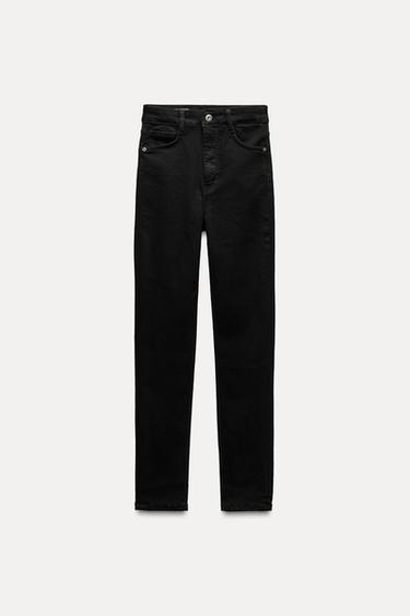 TRF SCULPT HIGH-WAIST JEANS - Black by Zara - Image 0