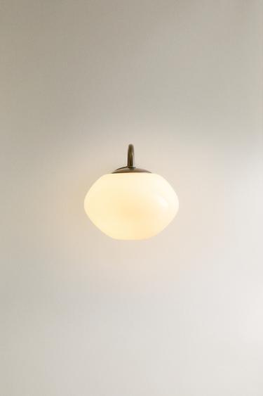 LAMP | CERAMIC METAL WALL LAMP - Ecru by Zara - Image 1