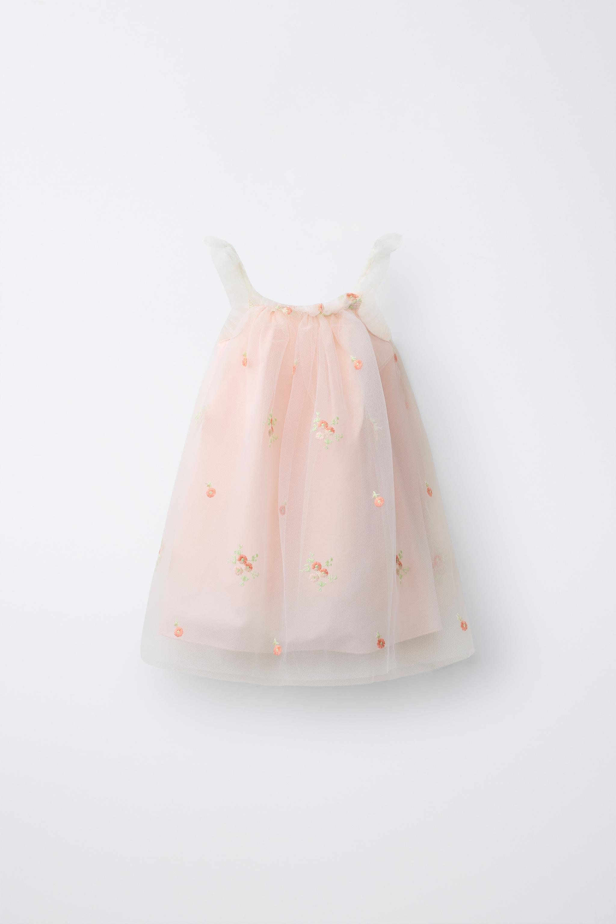 pink tulle dress zara NWT Printed M (8-10) Zara | Dresses | Zara
