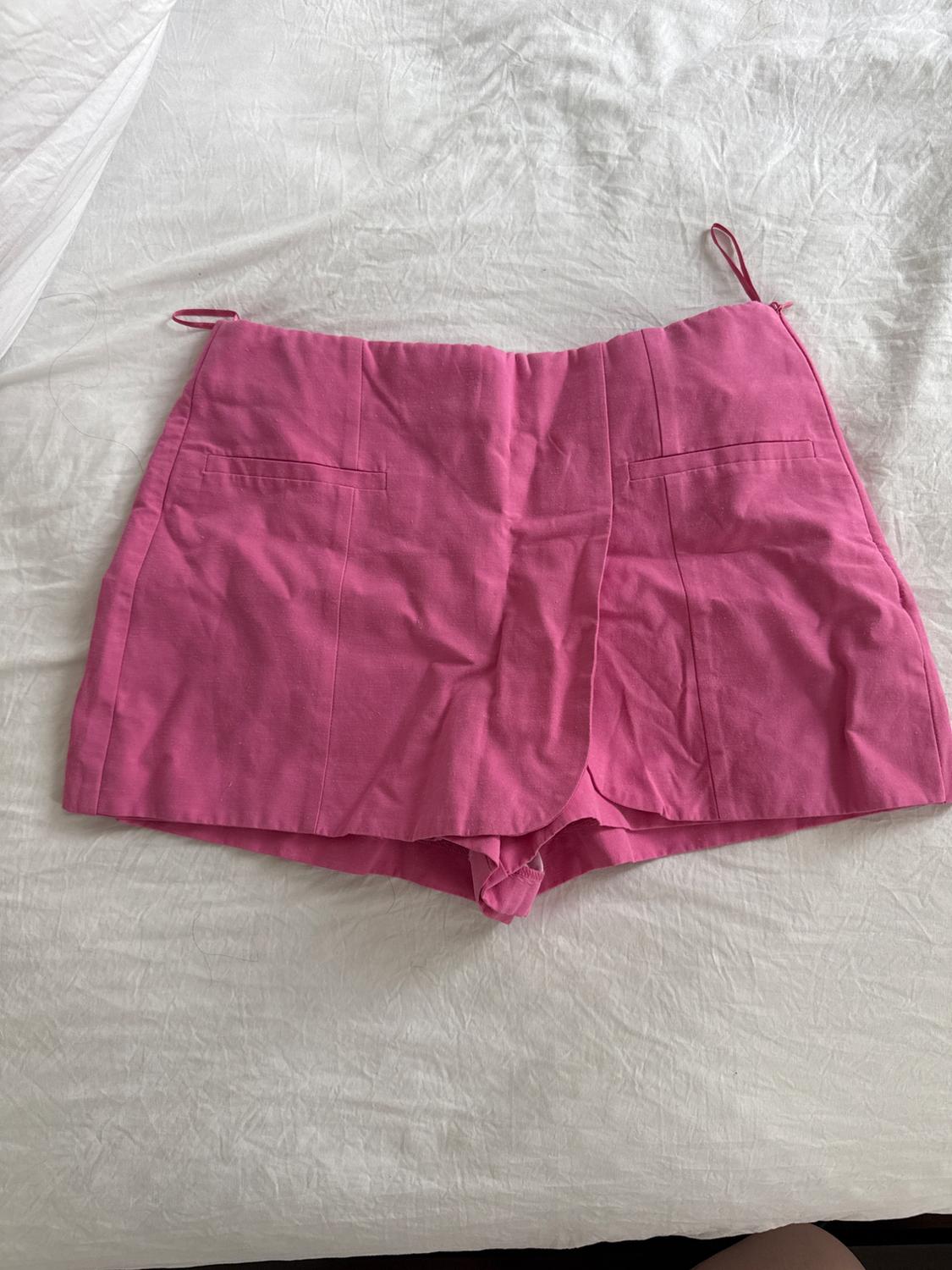 FALDA PANTALÓN CON LINO