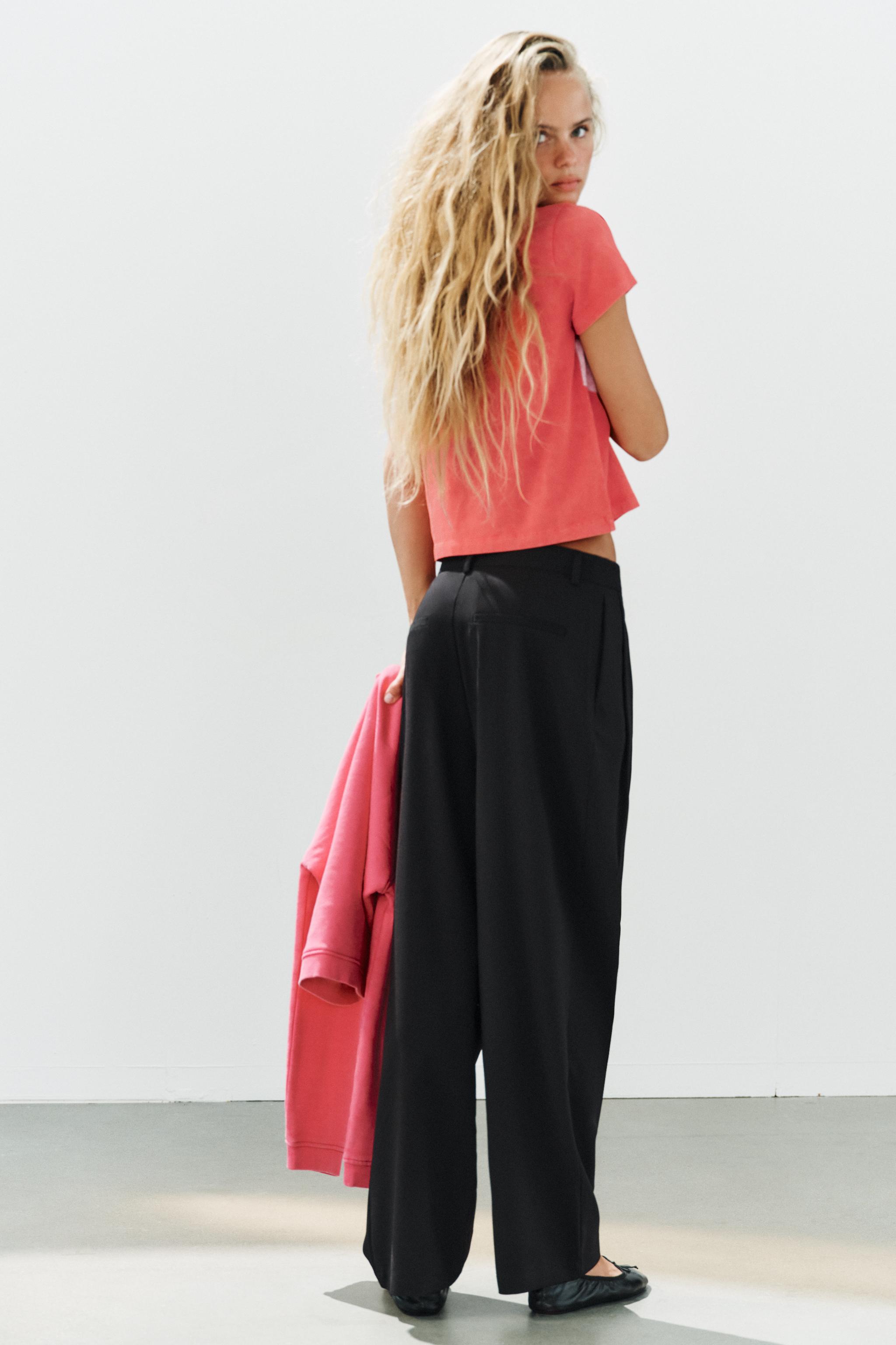 Zara Pilili Pantolon görsel 5