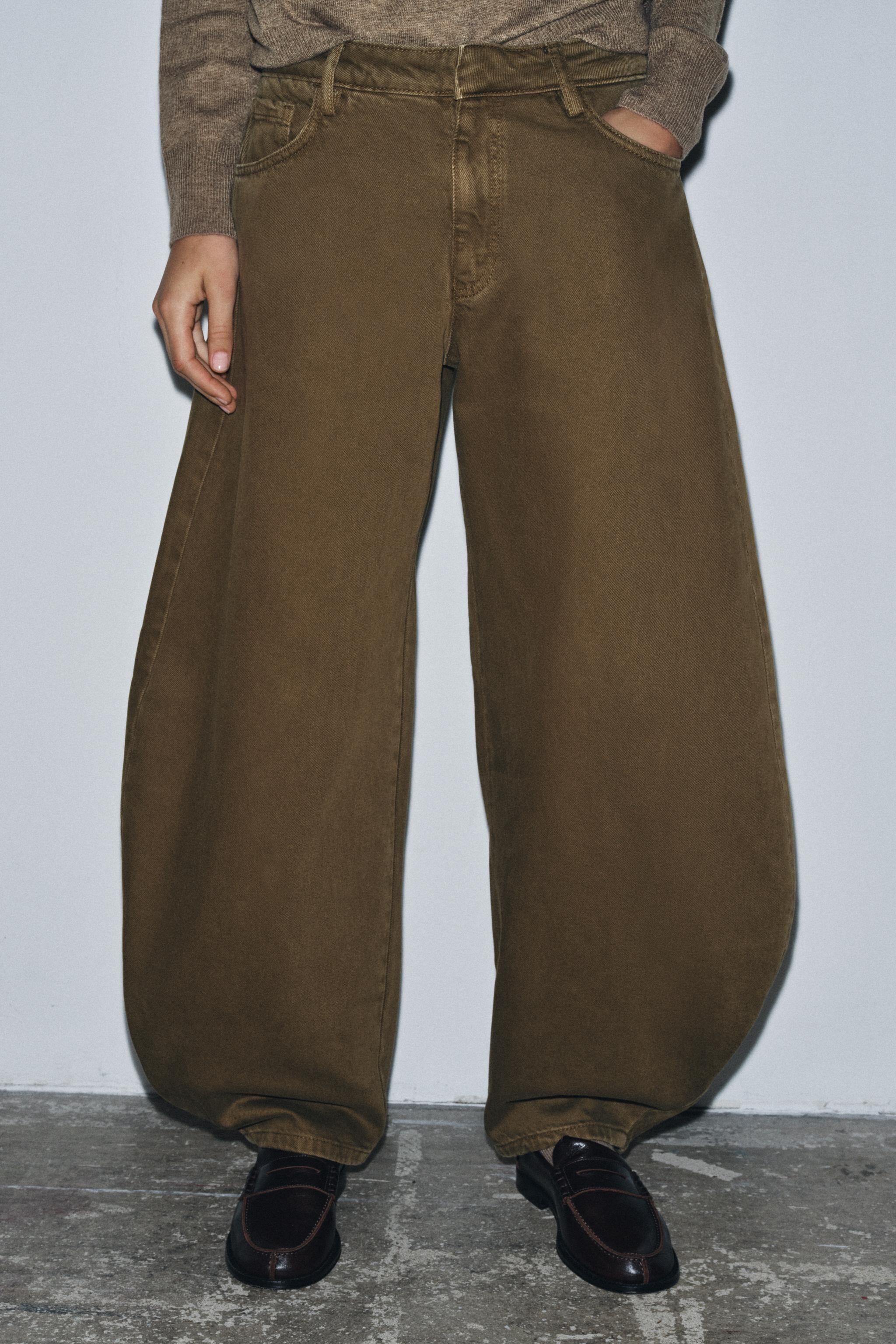 ZW COLLECTION MID-RISE BARREL JEANS