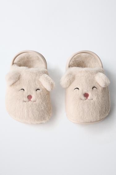 DOG CLOGS - Ecru White by Zara