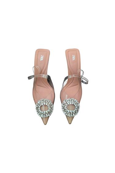 VINYL EMBLISHED HEELS