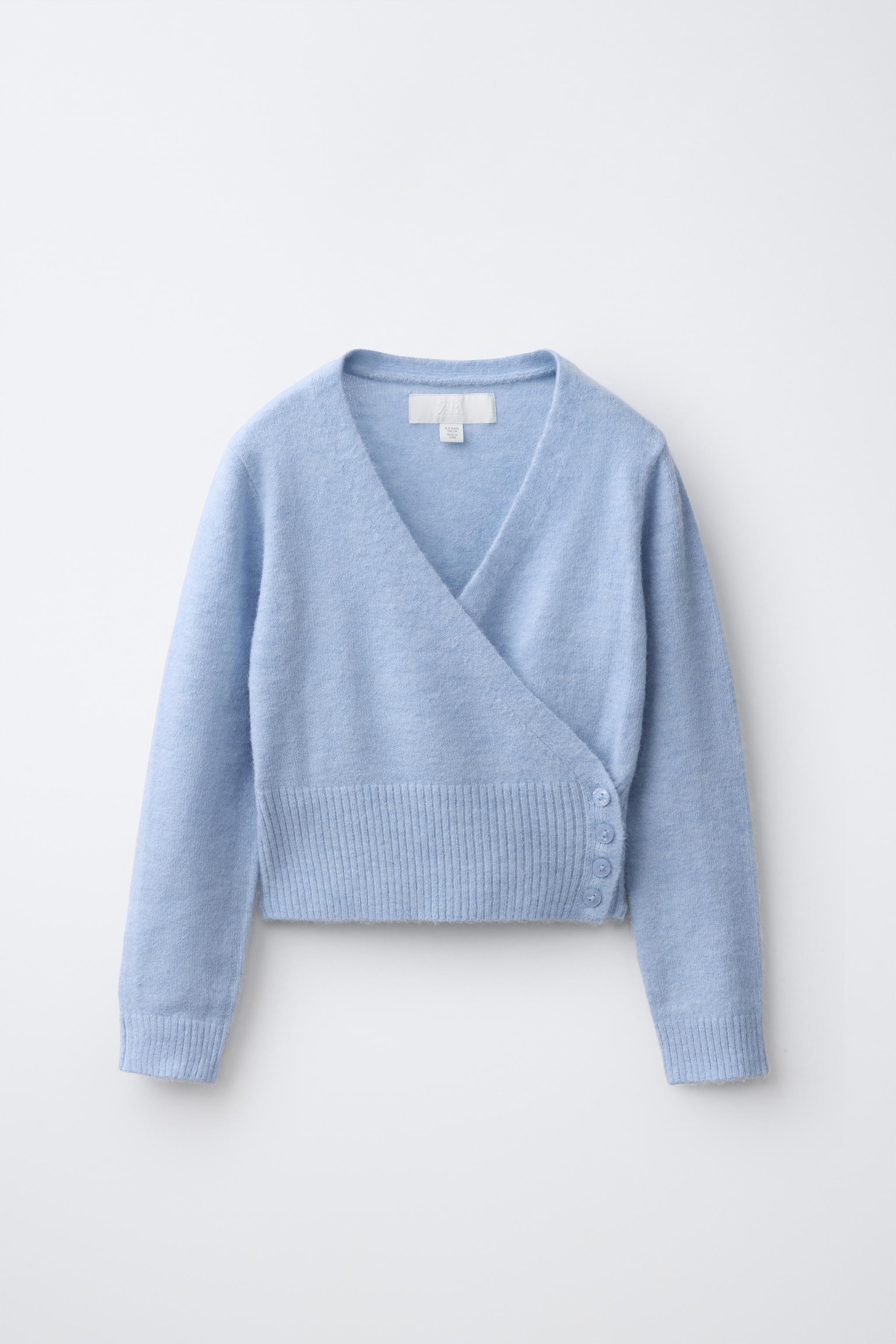 GILET EN MAILLE CROISÉ