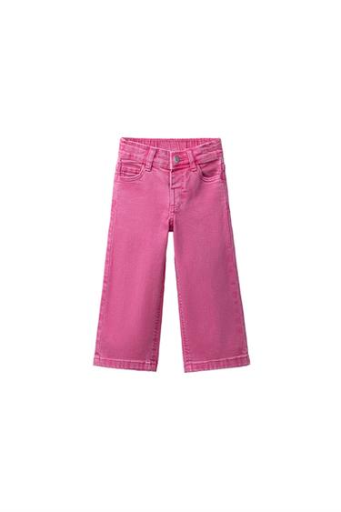 ENSEMBLE T-SHIRT ET PANTALON IMPRIMÉ FLEURS ET LACETS - Rose délavé | France