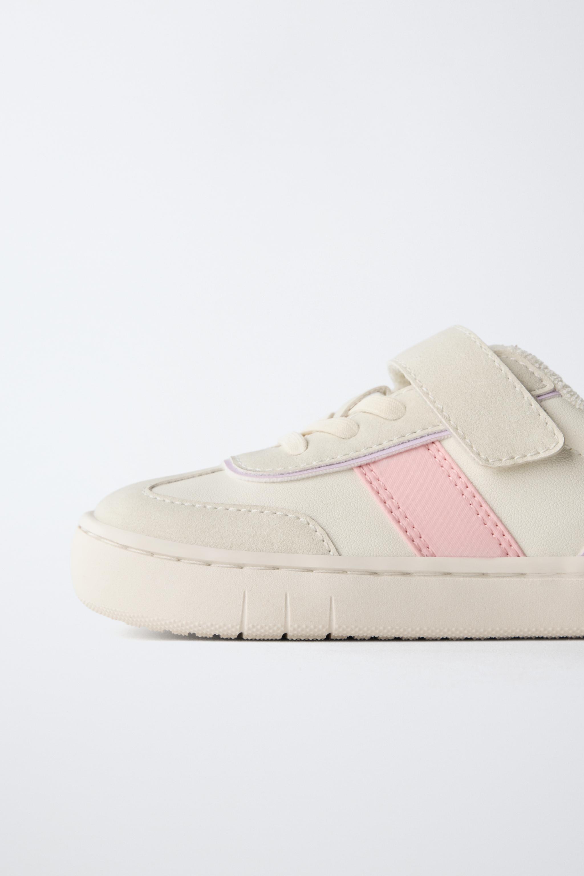 Детские кроссовки Zara CONTRASTING BAREFOOT SNEAKERS — фото 5
