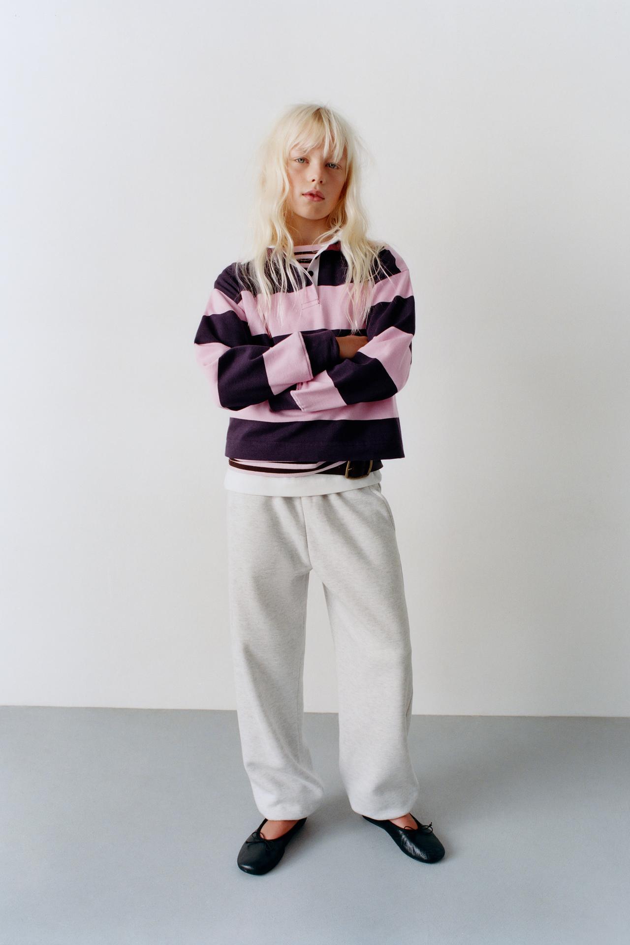 HEAVYWEIGHT STRIPED POLO — Pink