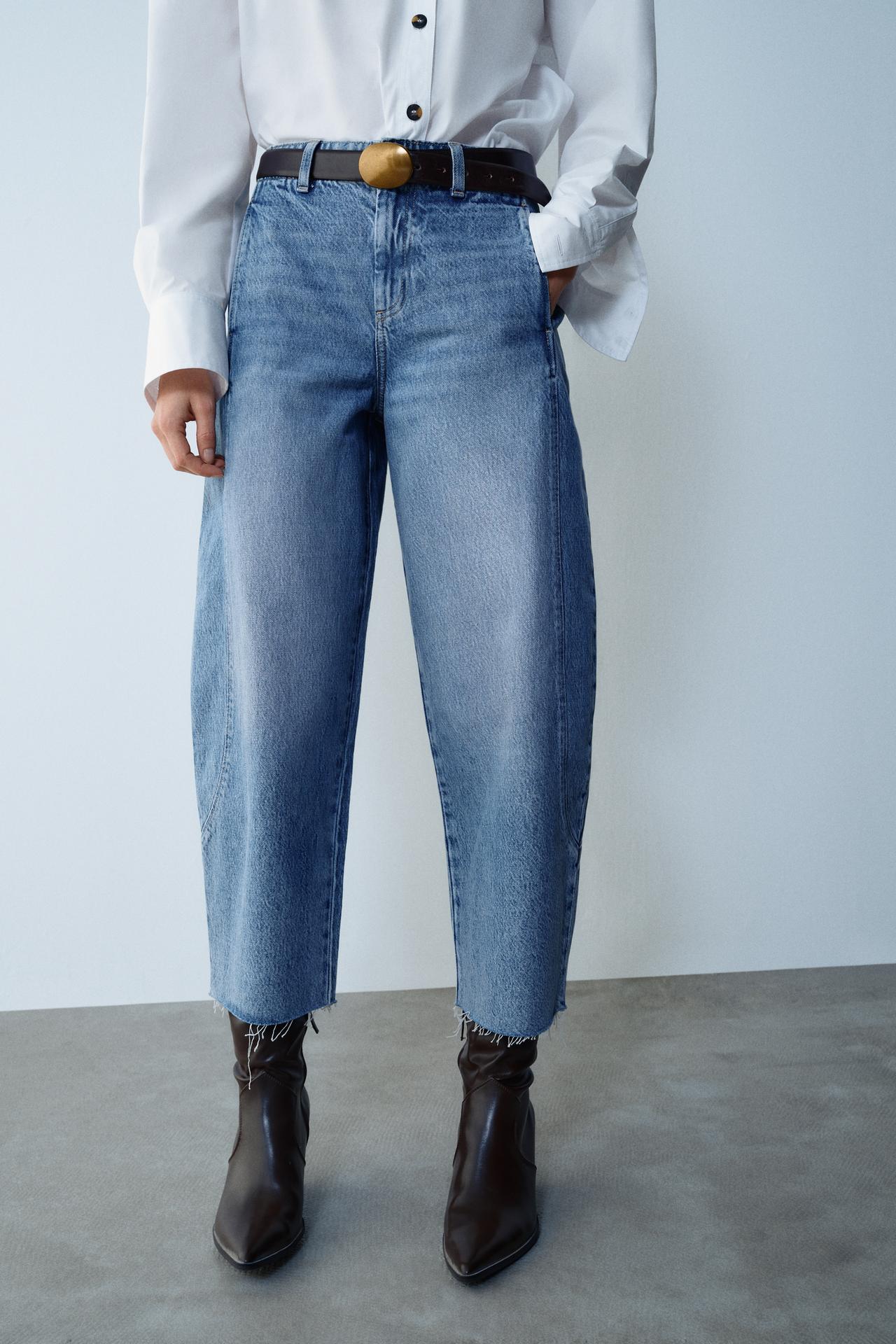 Z1975 BARREL JEANS — Mid-blue