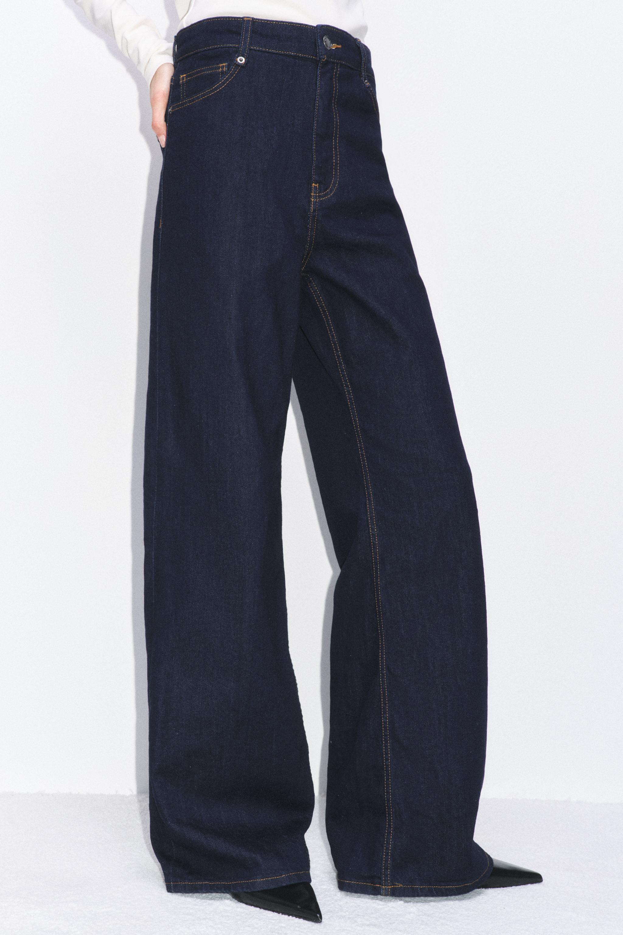 ZW COLLECTION HIGH-WAIST WIDE LEG JEANS
