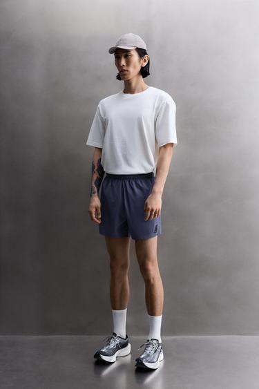 LICHTE RUNNINGSHORTS 5" - Middenblauw van Zara