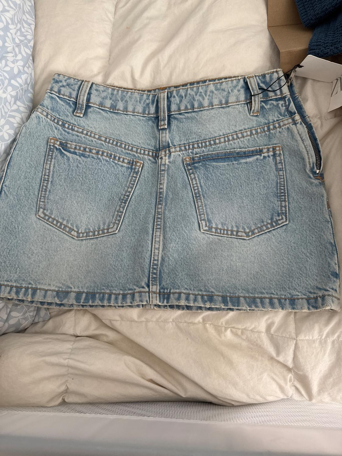 FALDA MINI DENIM TRF - Image 2