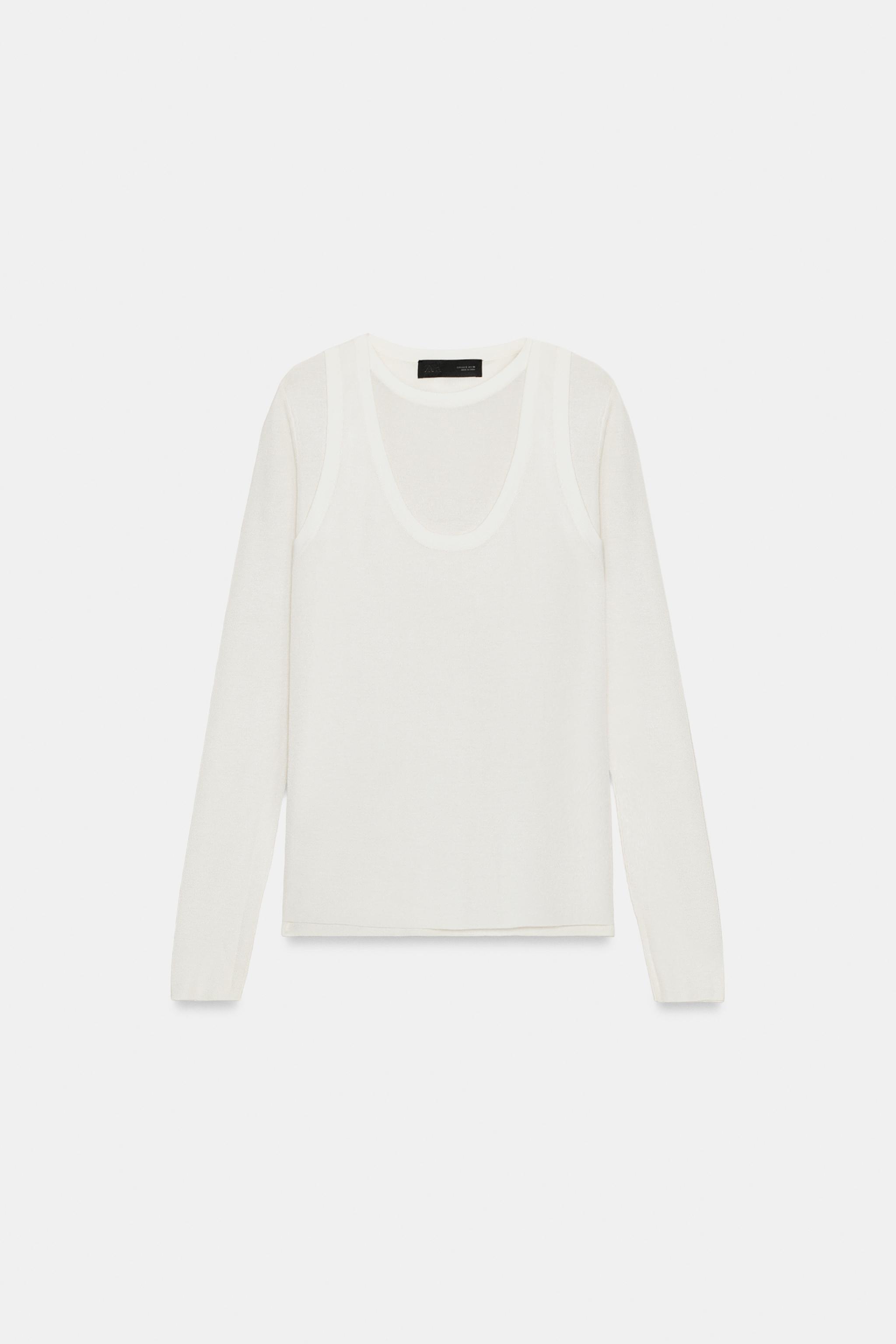 DOUBLE KNIT TOP
