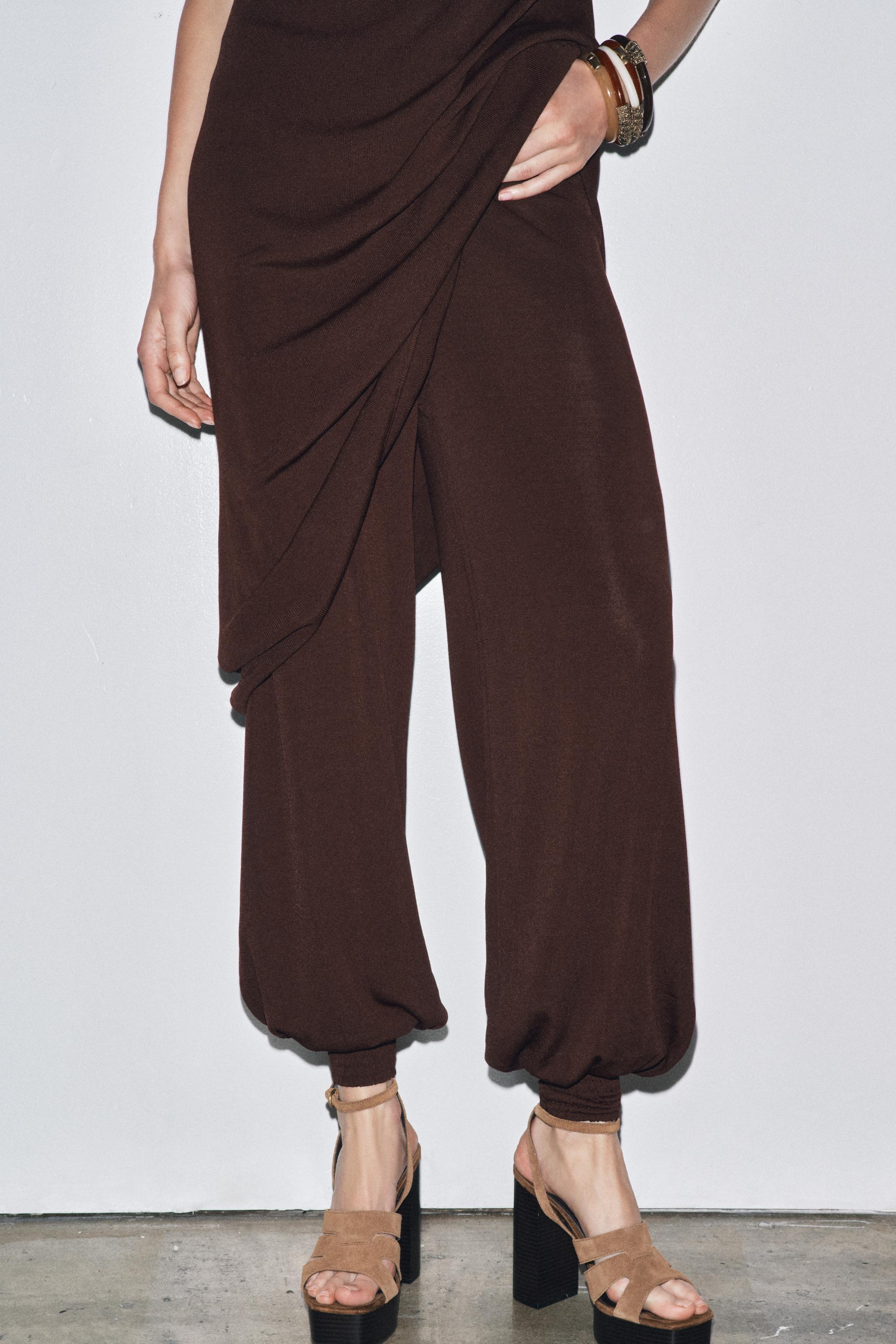 BALLOON KNIT PANTS