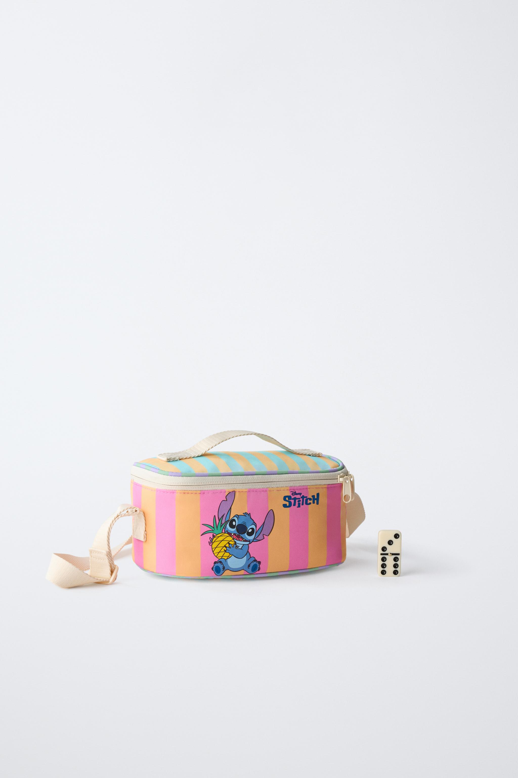 ☆ドイツ発*ZARA*新作*スティッチショルダーバッグ/VANILLA☆ リロ＆スティッチ ©DISNEY ストライプ柄バッグ - ピンク | ZARA