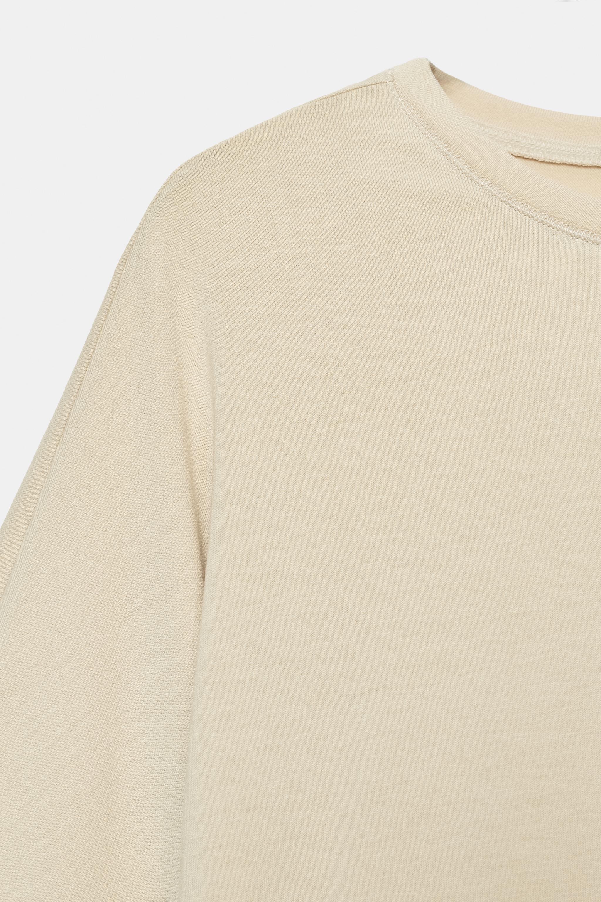OVERSIZE DÖKÜMLÜ T-SHIRT - Görsel 8