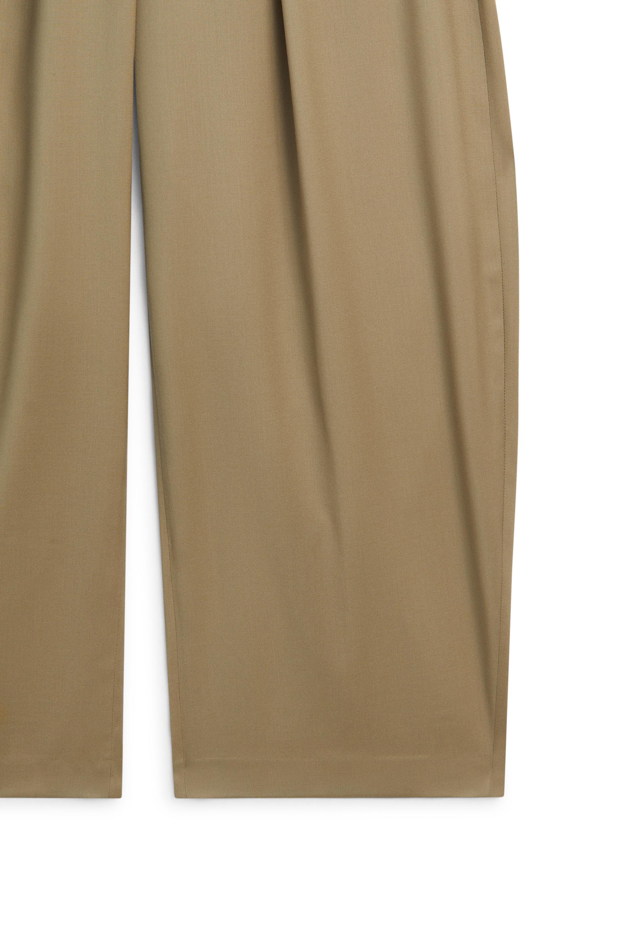 Barrel fit pleated pants - LIMITED EDITION