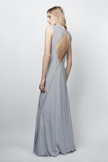 ROBE À VOLANTS ZW COLLECTION LIMITED EDITION - Bleu clair de Zara - Image 2