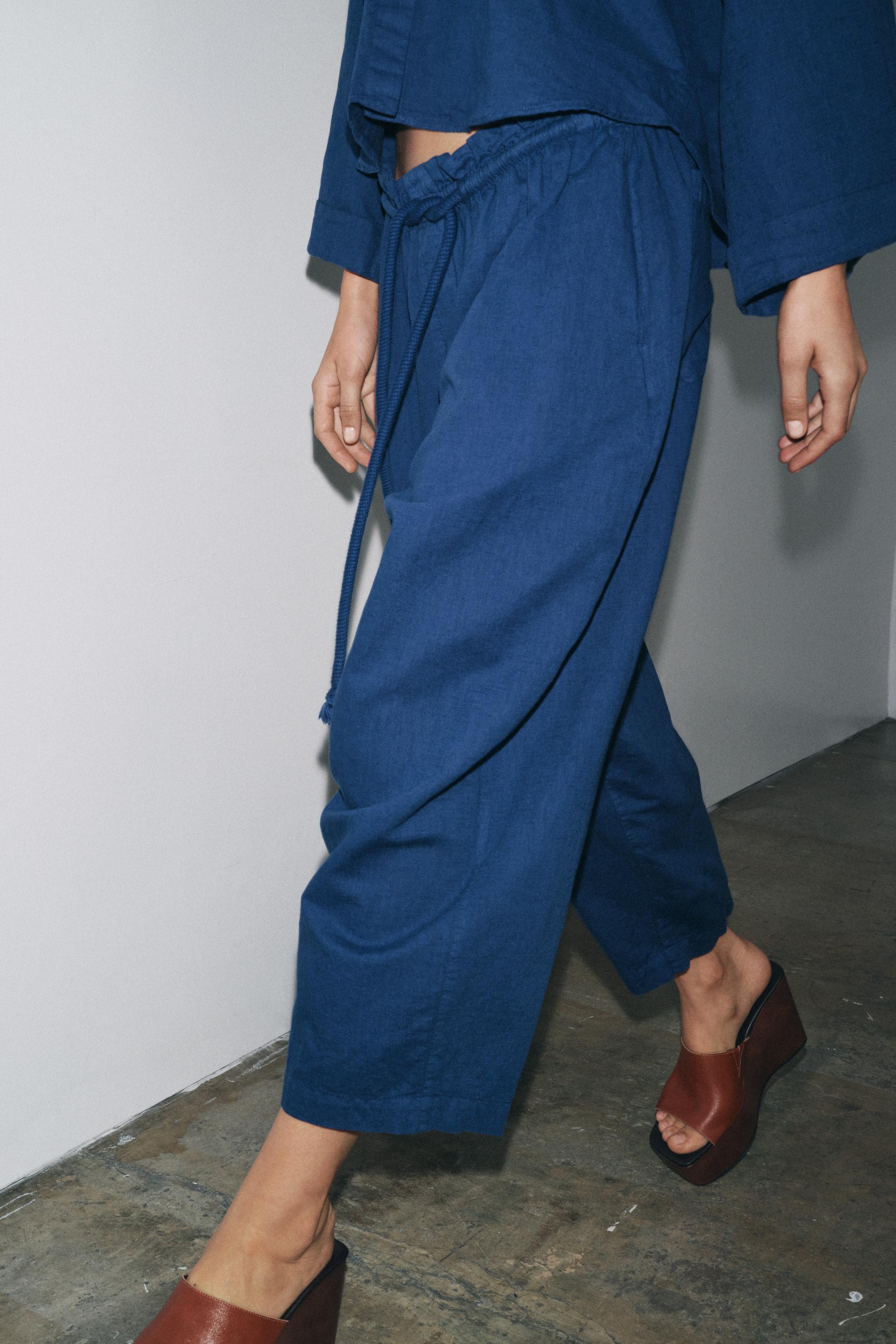 PANTALON AVEC LIN ZW COLLECTION
