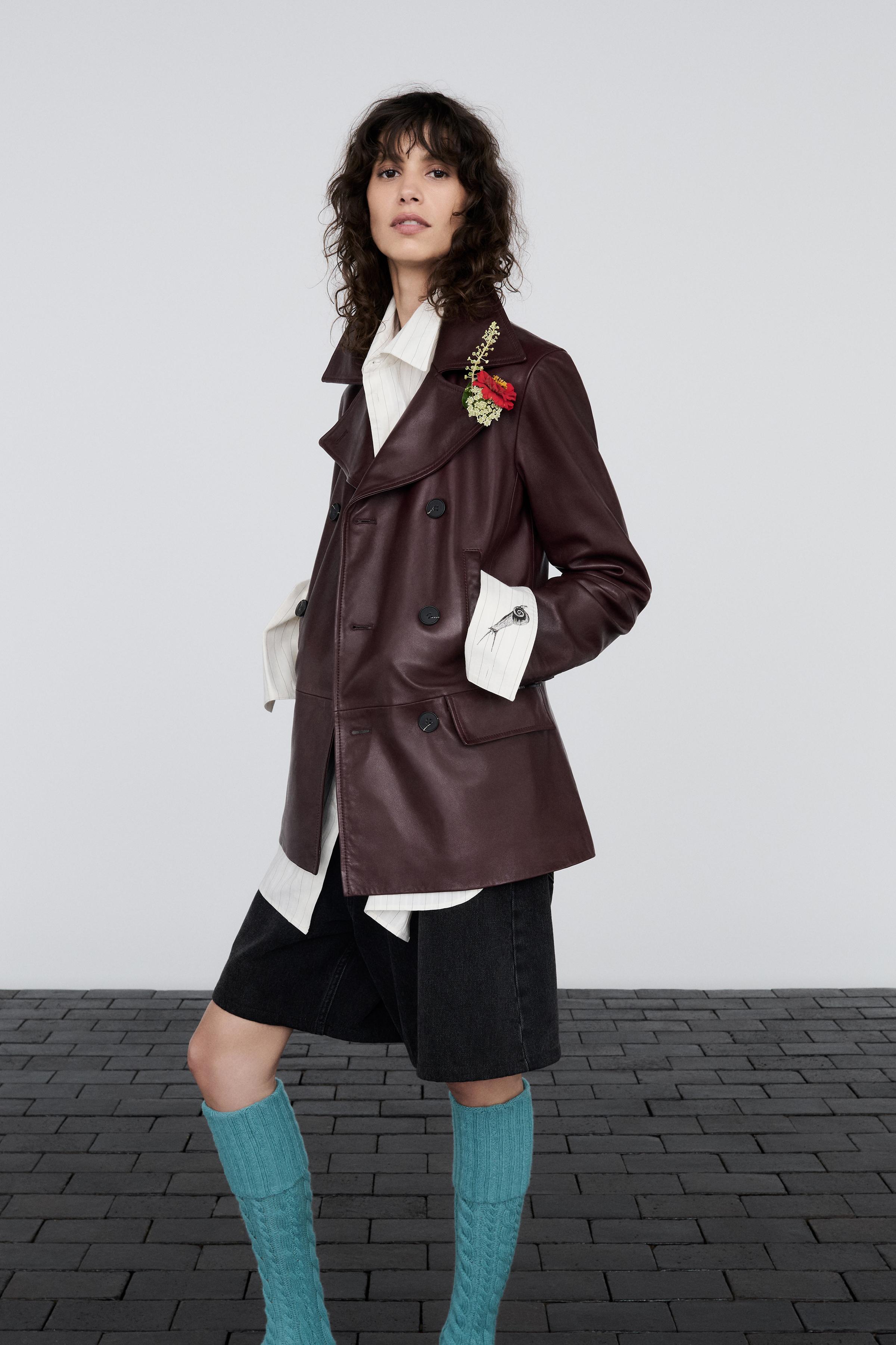レザージャケット – レディース | ZARA 日本
