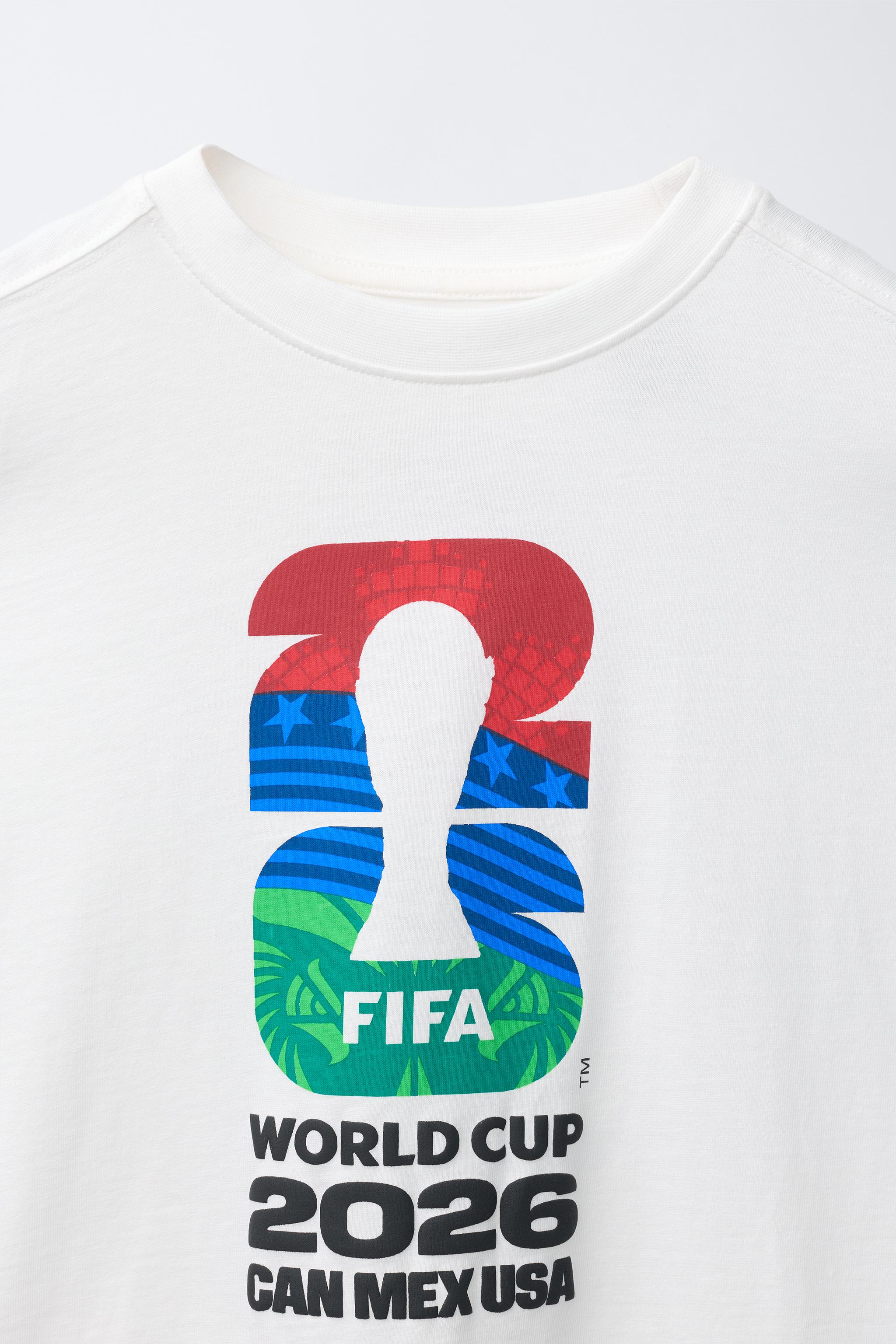 Детские футболки Zara FIFA WORLD CUP ™ 2026 T-SHIRT — фото 4