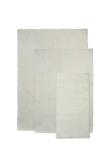 SOFT TEXTURED RUG - Ecru by Zara