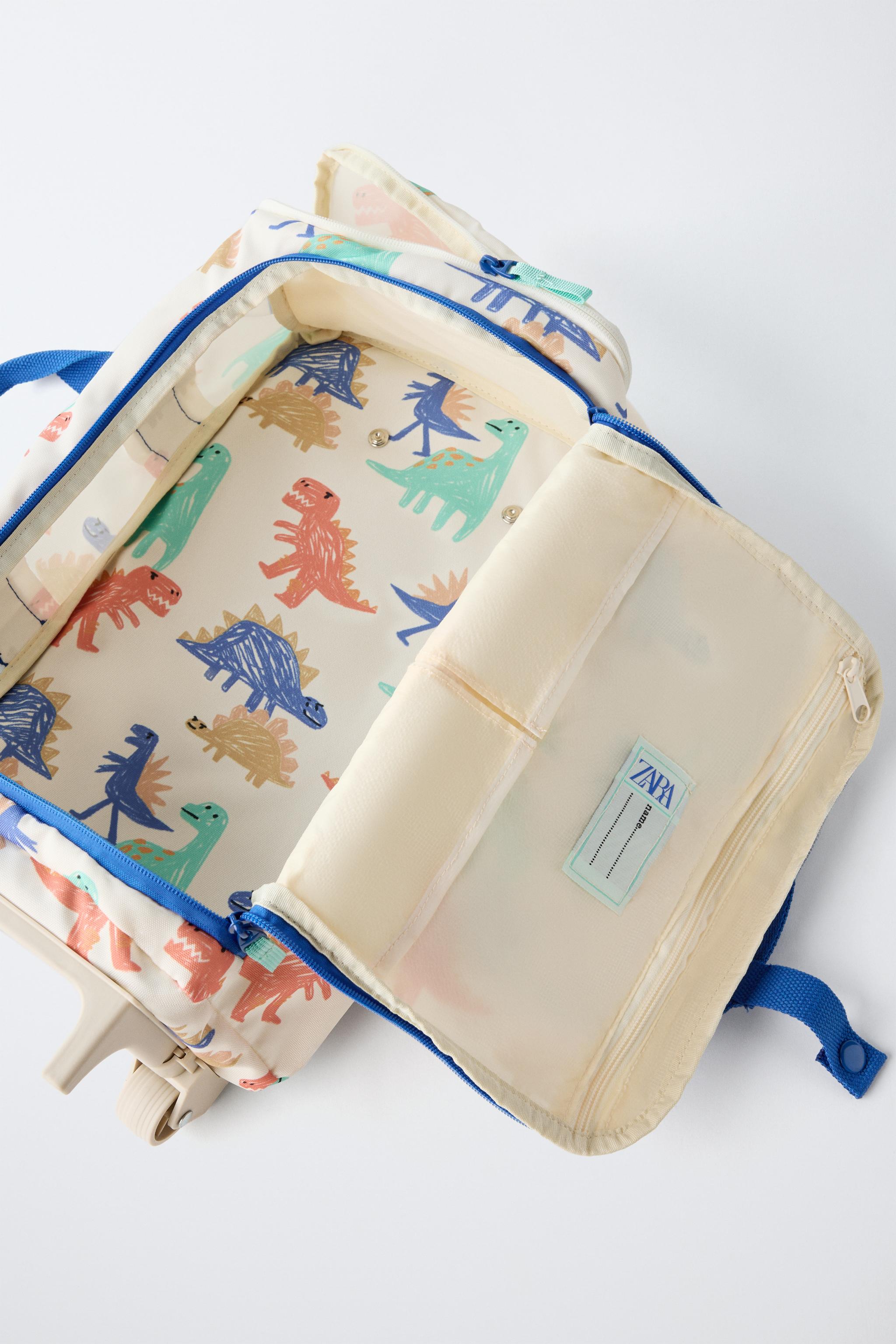 ZARA ダイナソー スーツケース DINOSAUR SUITCASE - Blue | ZARA United States