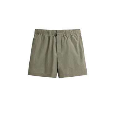 SHORT TECHNICAL BERMUDA SHORTS - Grey green by Zara