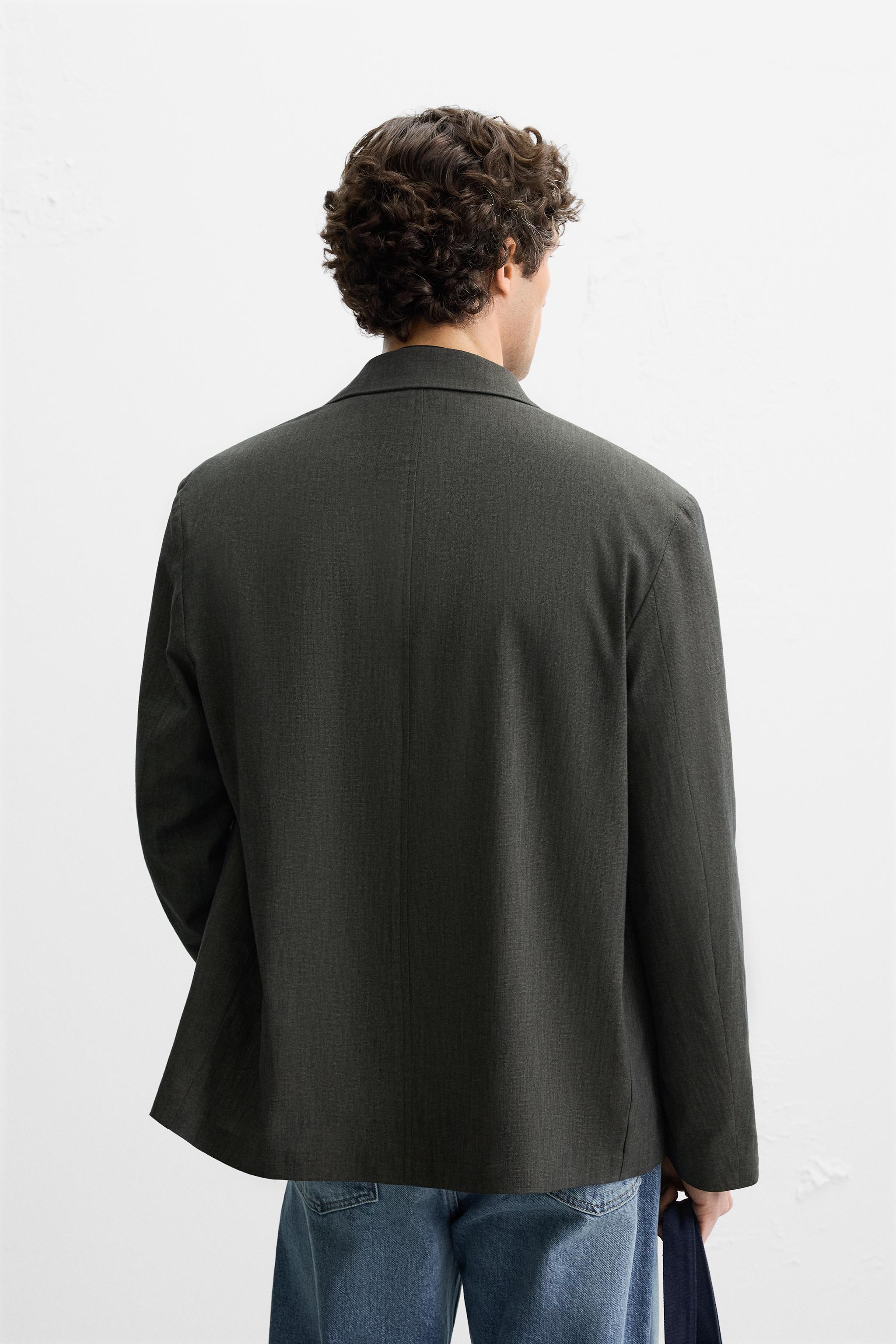 ツイル テクスチャードジャケット - カーキ | ZARA Japan / 日本