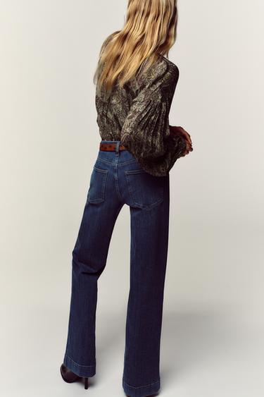 BLOUSE IMPRIMÉE FIL MÉTALLISÉ - Multicolore de Zara - Image 1