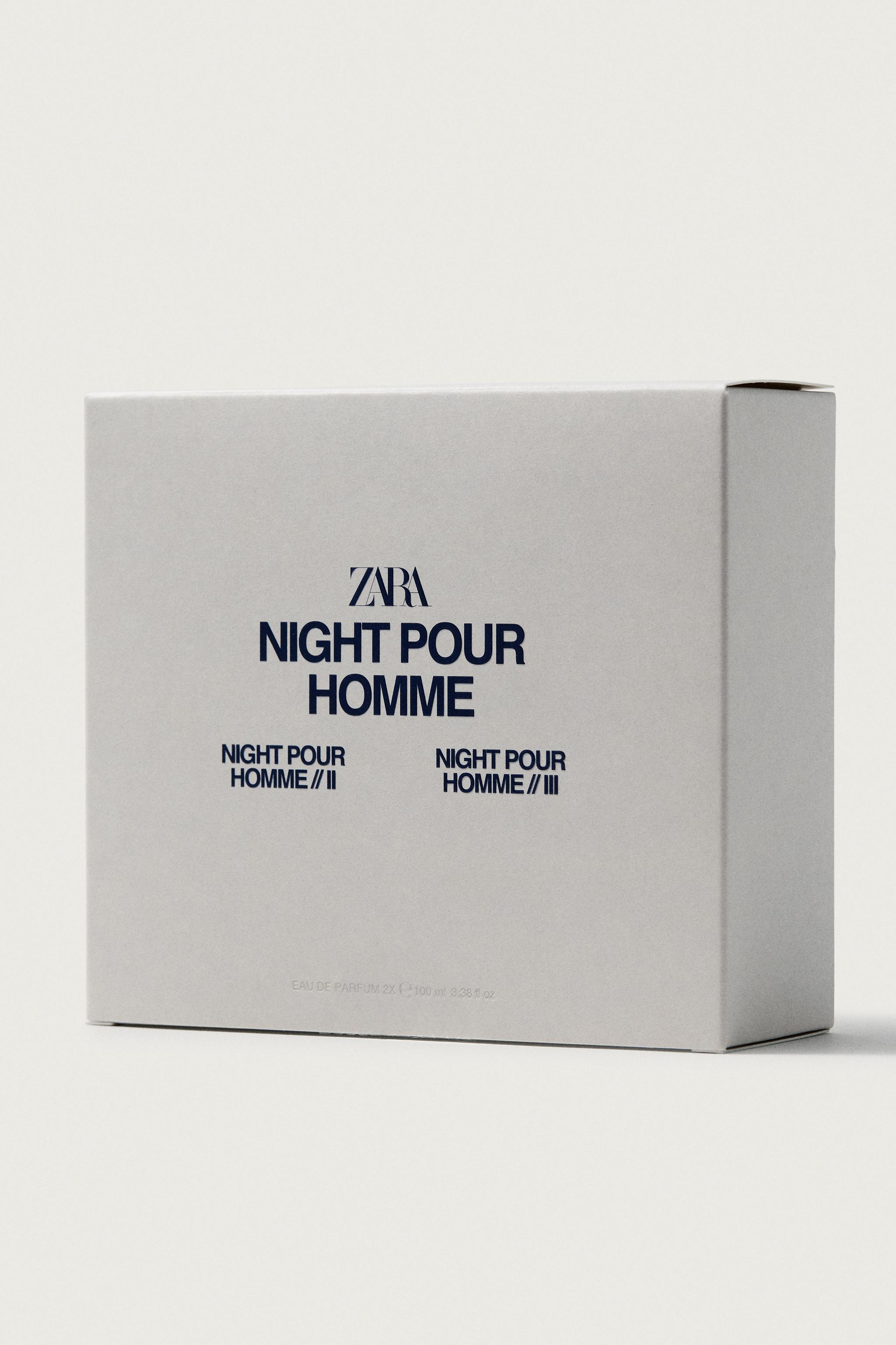 NIGHT POUR HOMME II + III EDP 100 ML + 100 ML (3.38 FL. OZ) — TINTED LEATHER (alternate view)