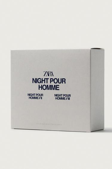 NIGHT POUR HOMME II + III EDP 100 ML + 100 ML (3.38 FL. OZ) — TINTED LEATHER 2