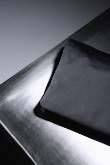 SATEEN OBJECT HOLDER WASH BAG - Navy Blue by Zara - Image 7